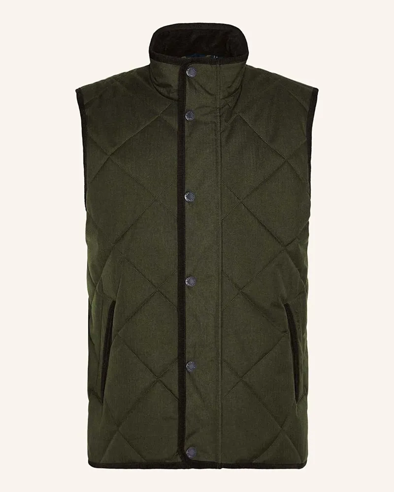 Barbour Steppweste HOLBURN Gruen