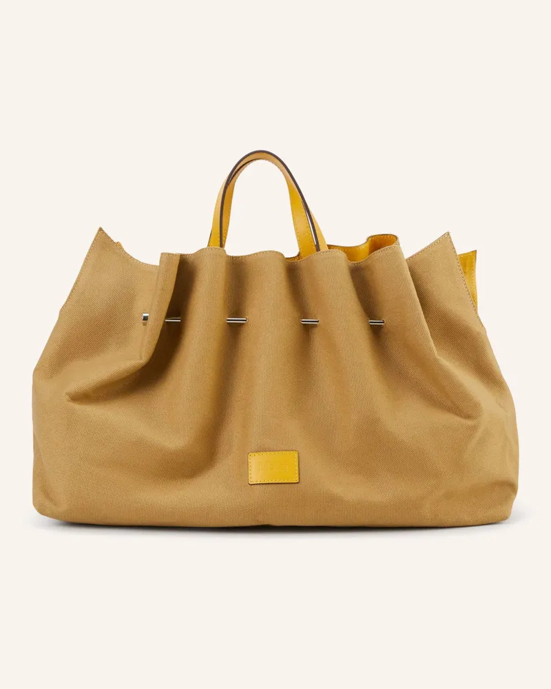Malej Baumwolltasche Gijon gelb Beige