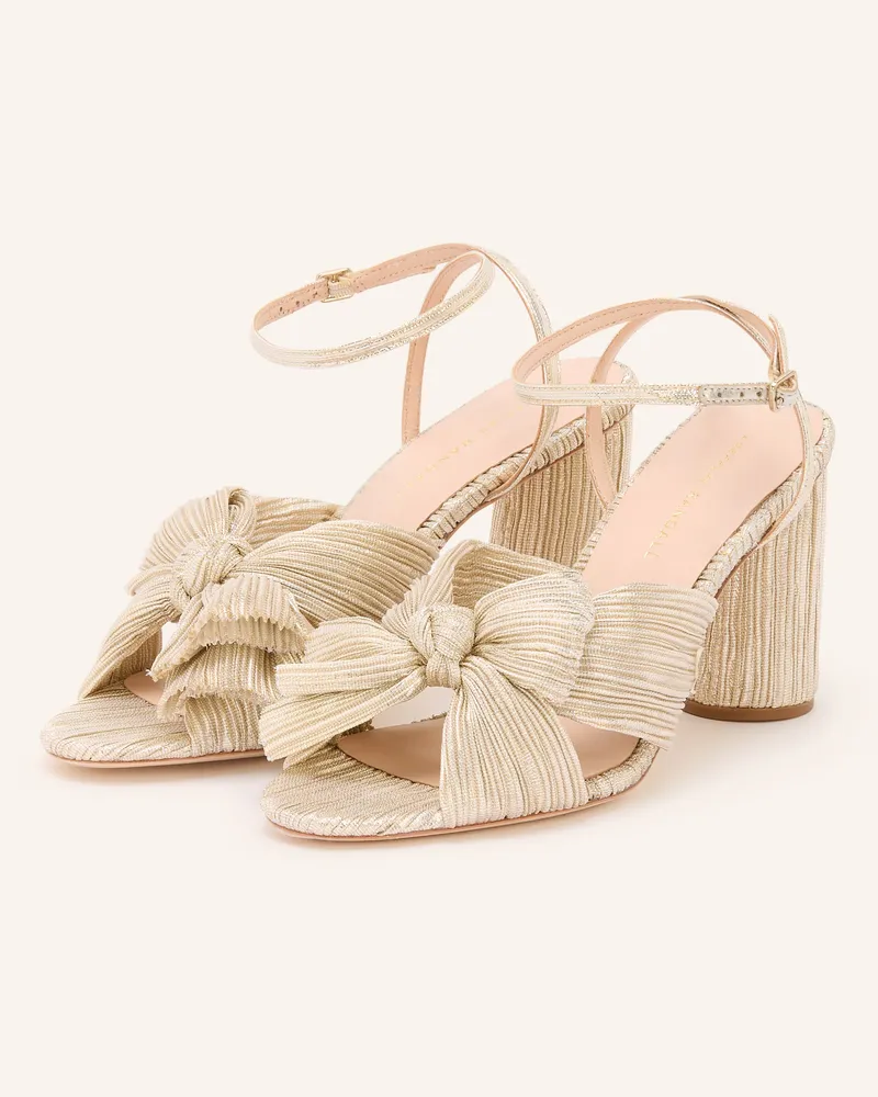 Loeffler Randall Sandaletten Camellia weiss Silber