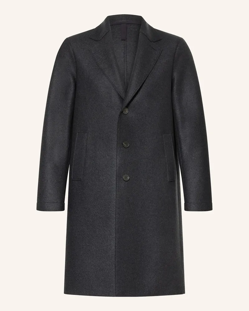 Harris Wharf London Wollmantel blau Dunkelblau