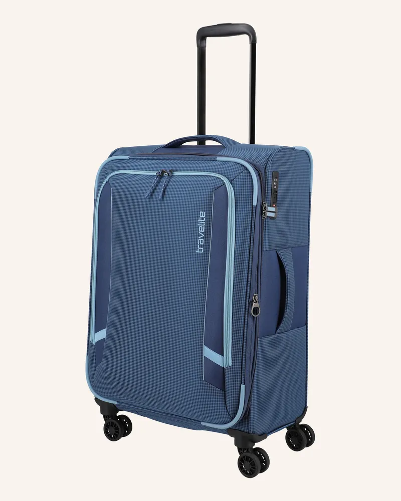 Travelite Trolley Corsiica Medium blau Dunkelblau