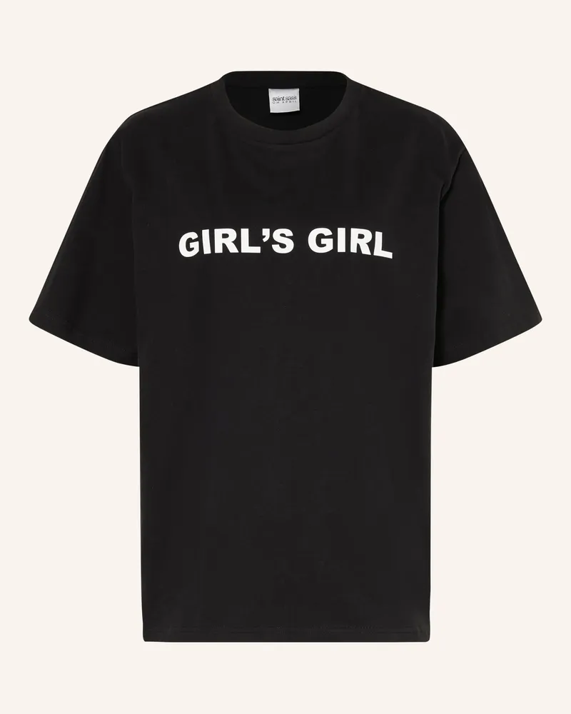 OH APRIL T-Shirt Schwarz