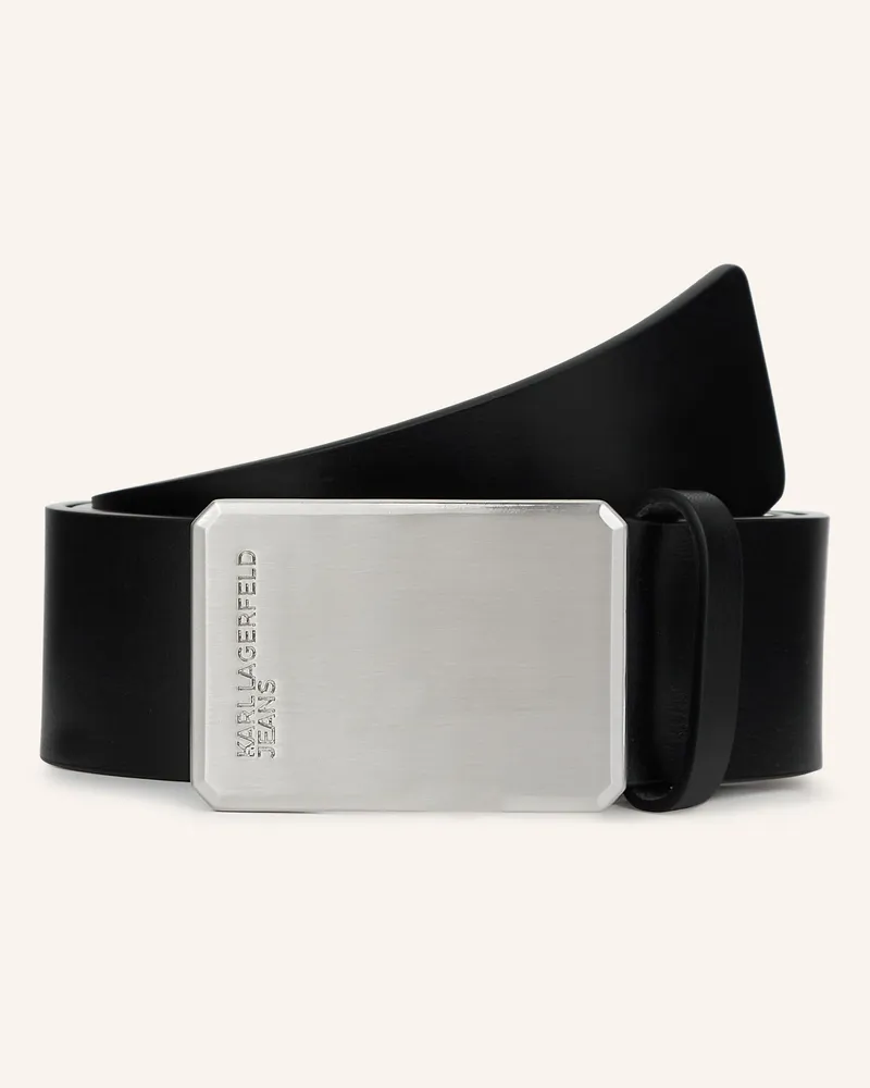 Karl Lagerfeld Gürtel schwarz Schwarz