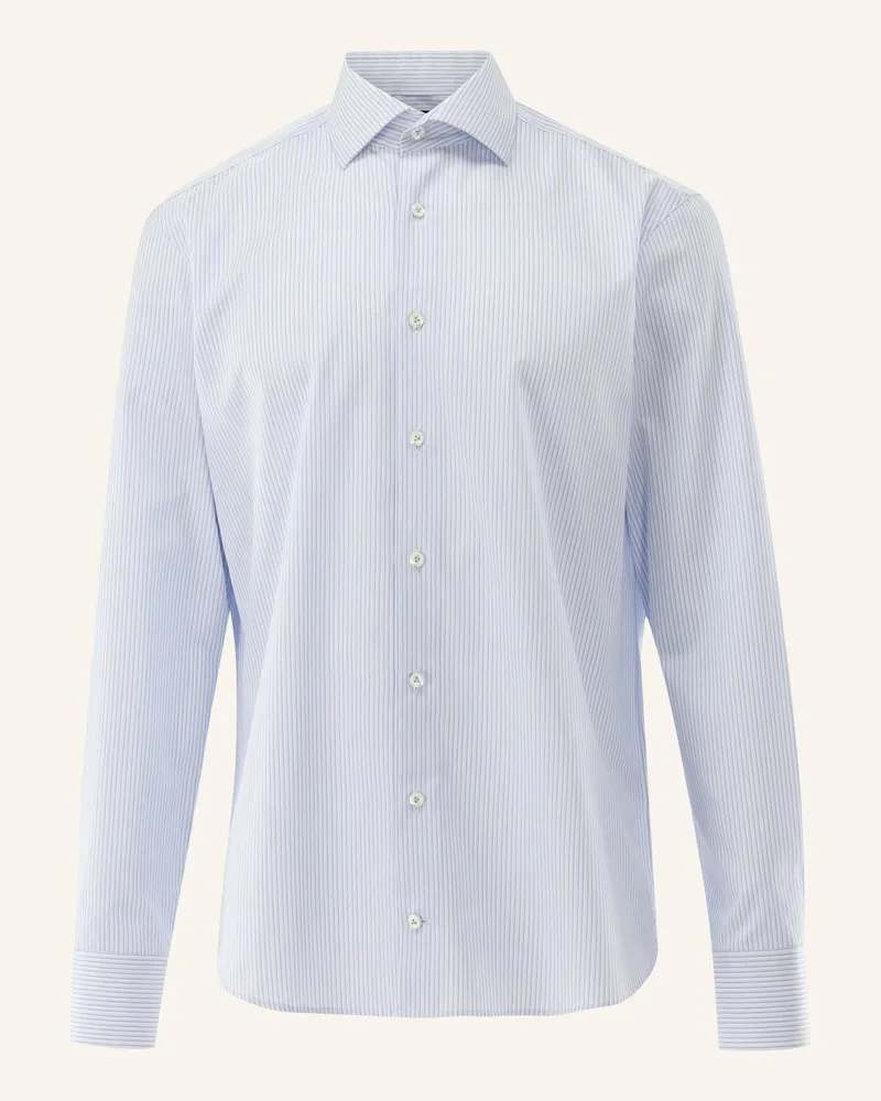 van Laack Hemd Slim Fit Blau
