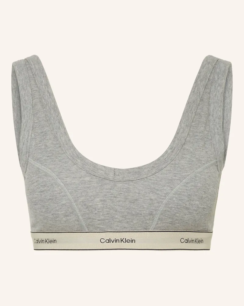 Calvin Klein Bustier HERITAGE Grau