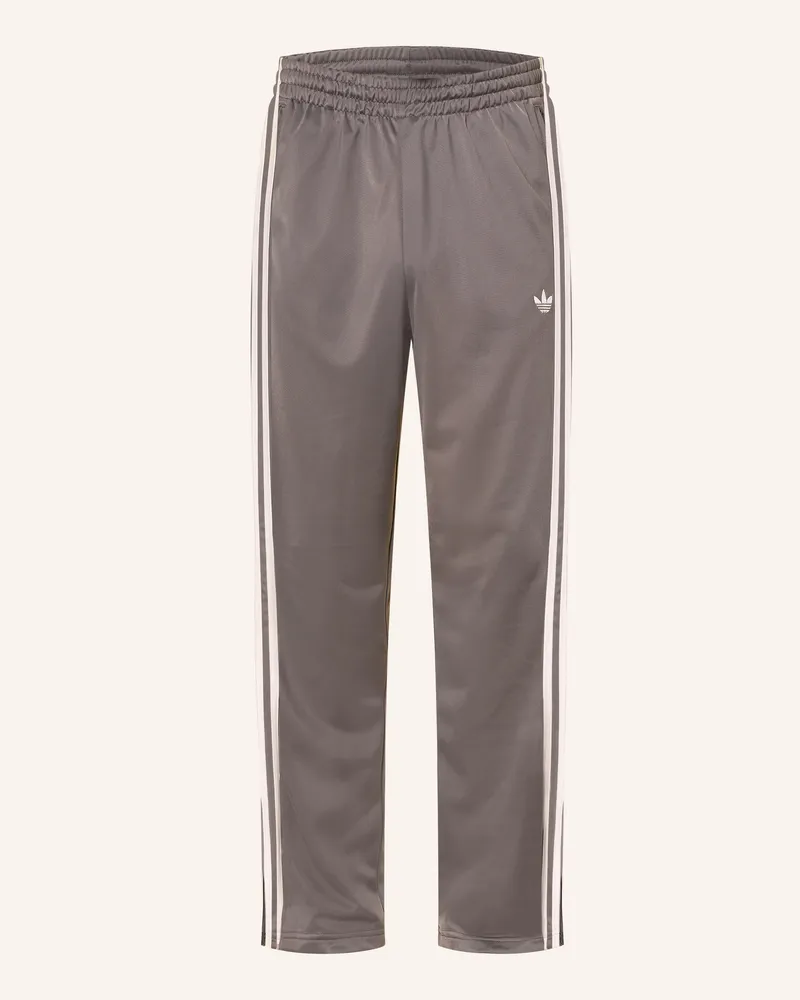 adidas Trainingshose Firebird Mit Galonstreifen braun Dunkelgrau