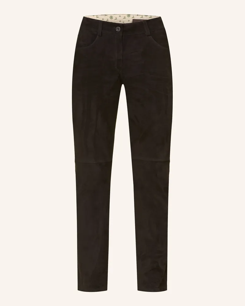 Habsburg Lederhose Antau schwarz Schwarz