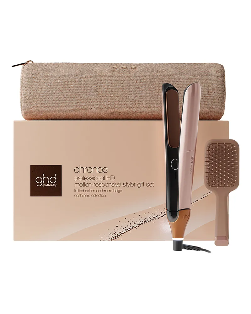 ghd Cashmere Chronos Geschenkset Haarstyling-Set Kaschmirbeige