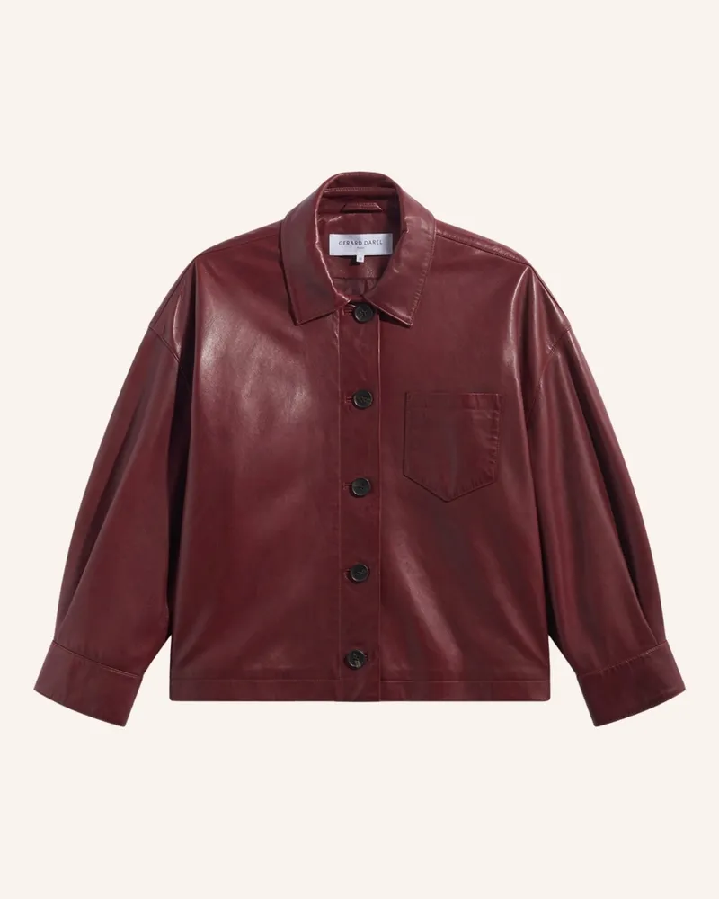 Gerard Darel Jacke Penny rot Dunkelrot