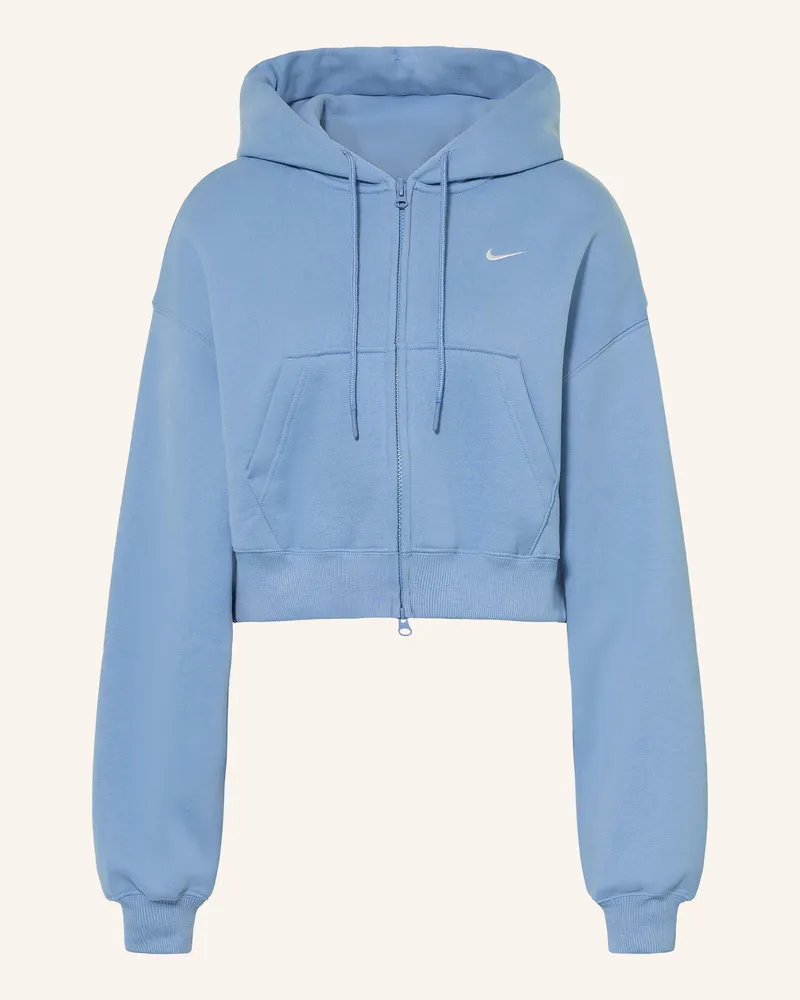 Nike Sweatjacke Studio blau Hellblau