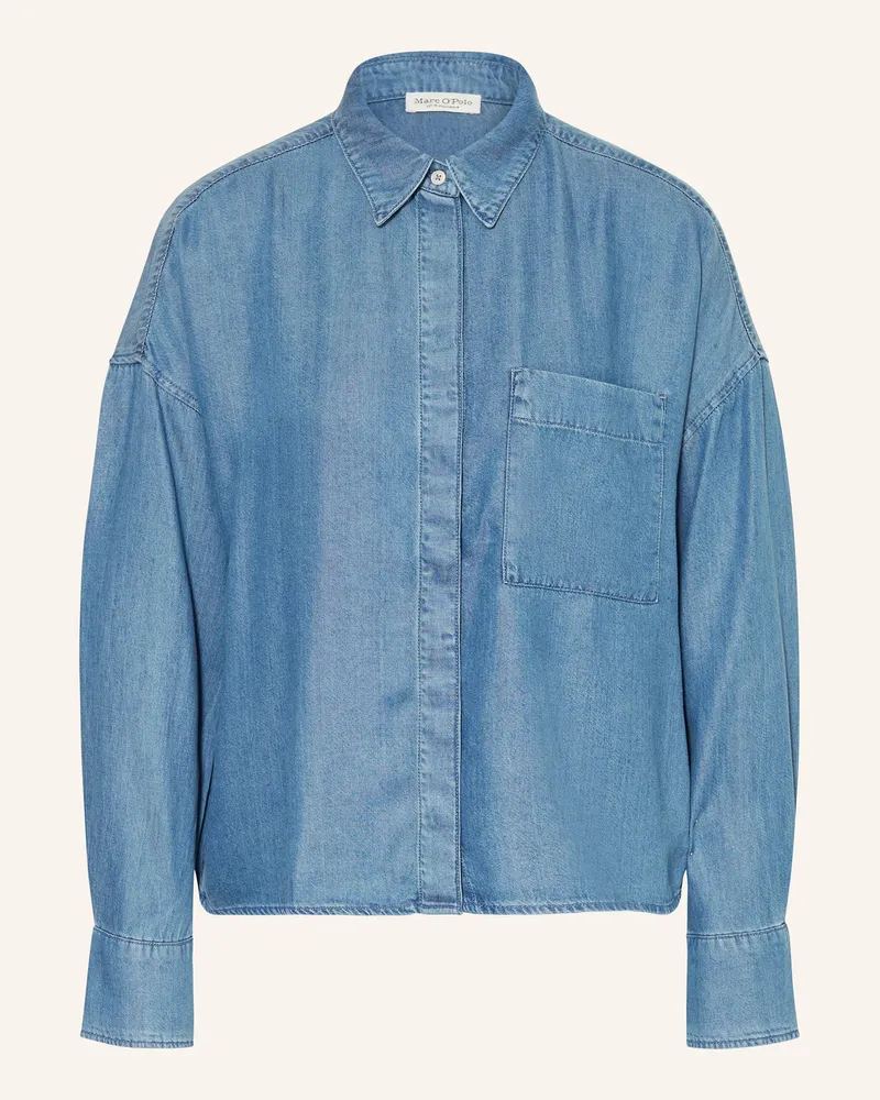 Marc O'Polo Jeansbluse blau Blau