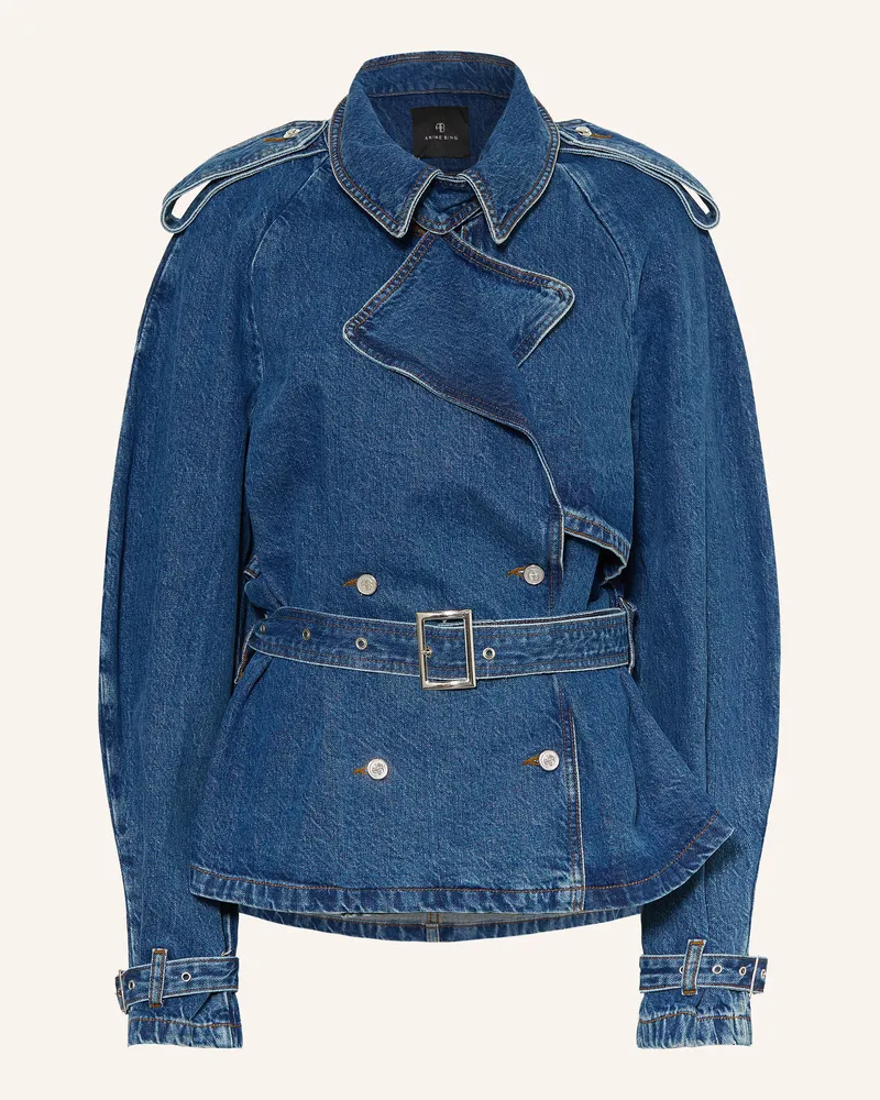 Anine Bing Jeansjacke Pascale blau Clean