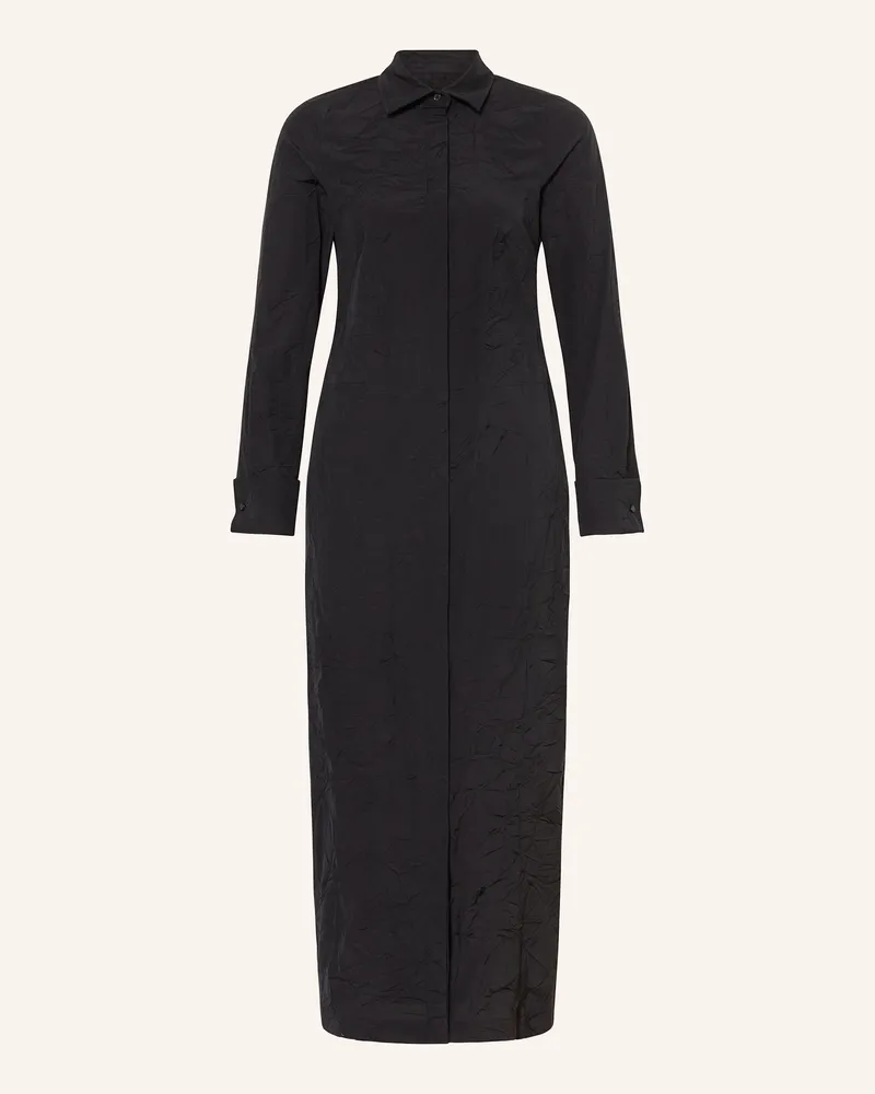 Max Mara Hemdblusenkleid Rovigo schwarz Schwarz