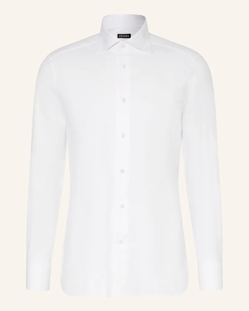 Ermenegildo Zegna Hemd Extra Slim Fit Weiss