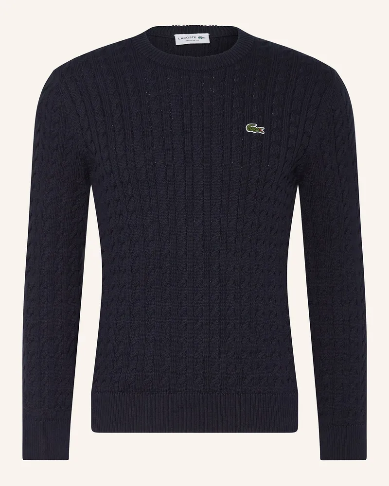 Lacoste Pullover blau Dunkelblau