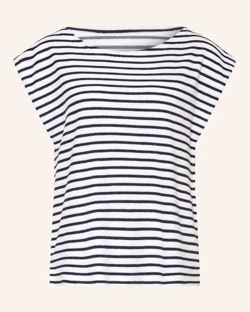 Juvia T-Shirt Kimberly Aus Frottee blau Dunkelblau