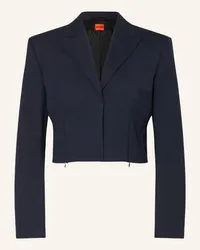 HUGO BOSS Cropped-Blazer ASONA Blau