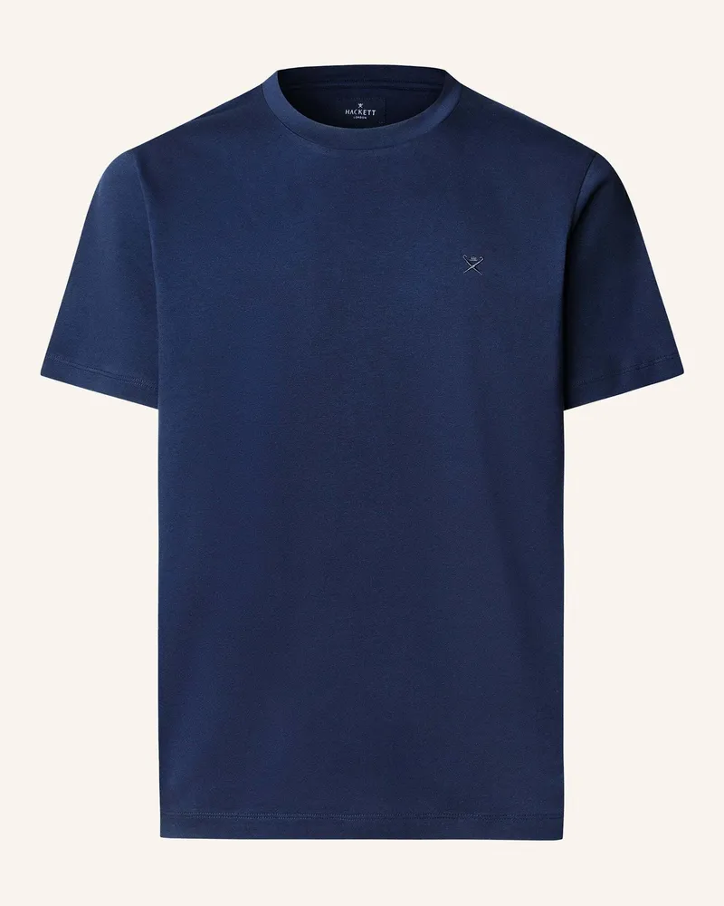 Hackett T-Shirt SS LOGO TEE Blau