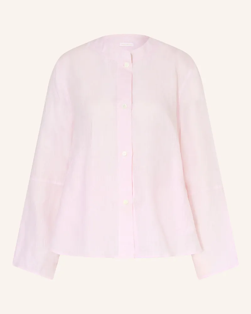 Robert Friedman Leinenbluse rosa Hellrosa