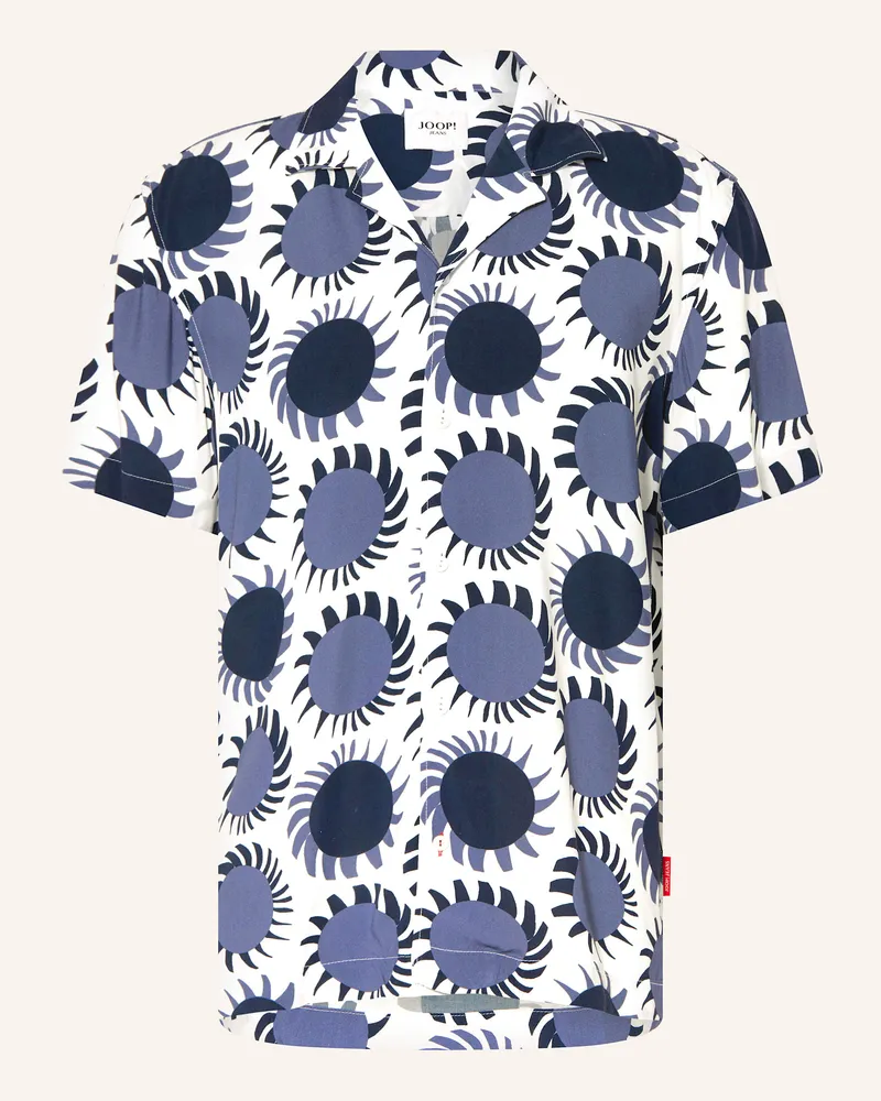 JOOP! Resorthemd HANES Comfort Fit Blau