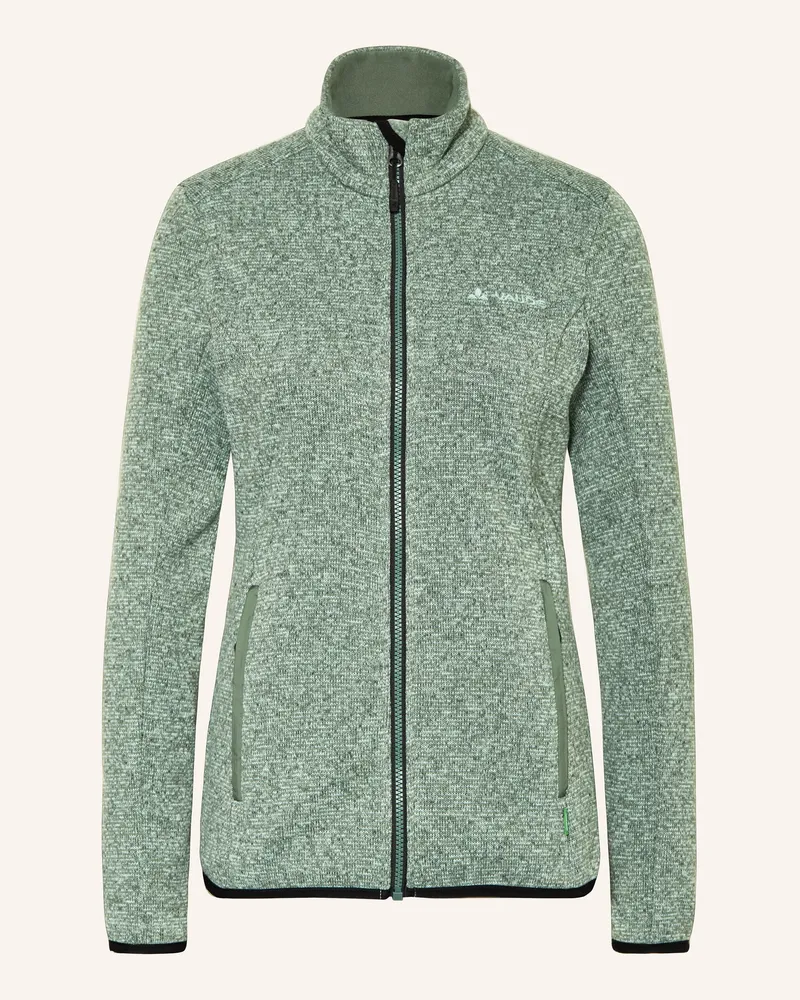 Vaude Strick-Fleecejacke RIENZA Grün