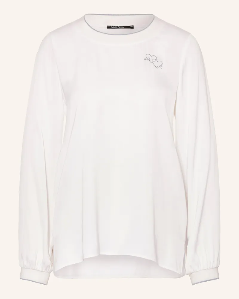 MARC AUREL Blusenshirt Weiss