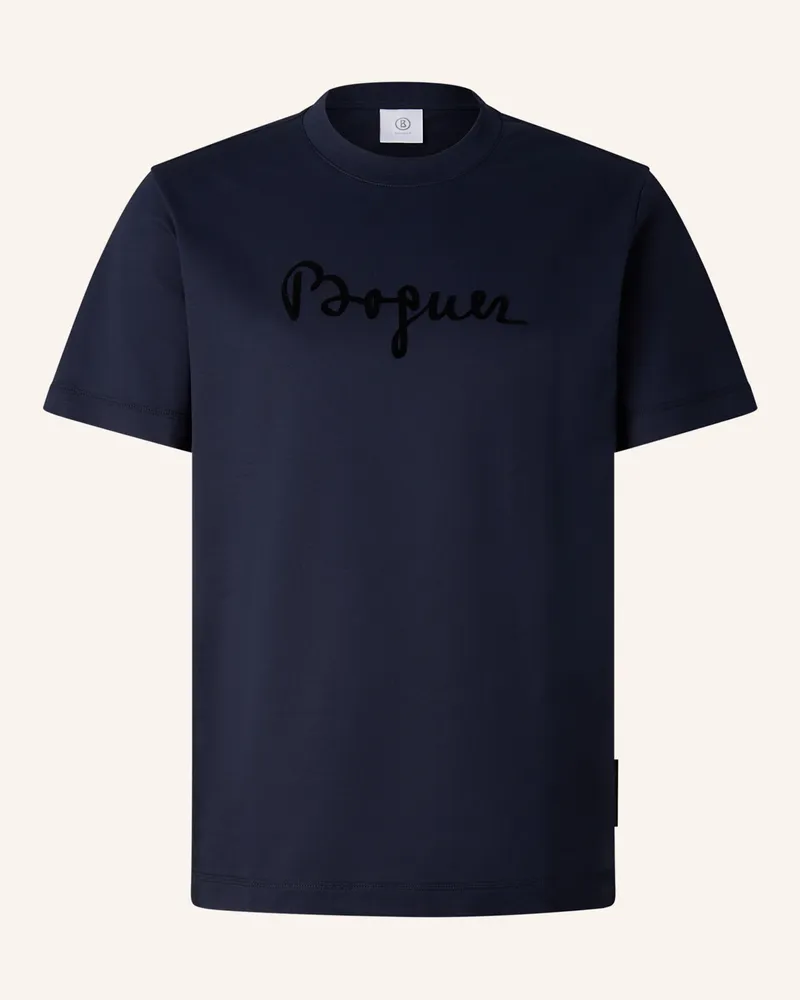 Bogner T-Shirt blau Dunkelblau