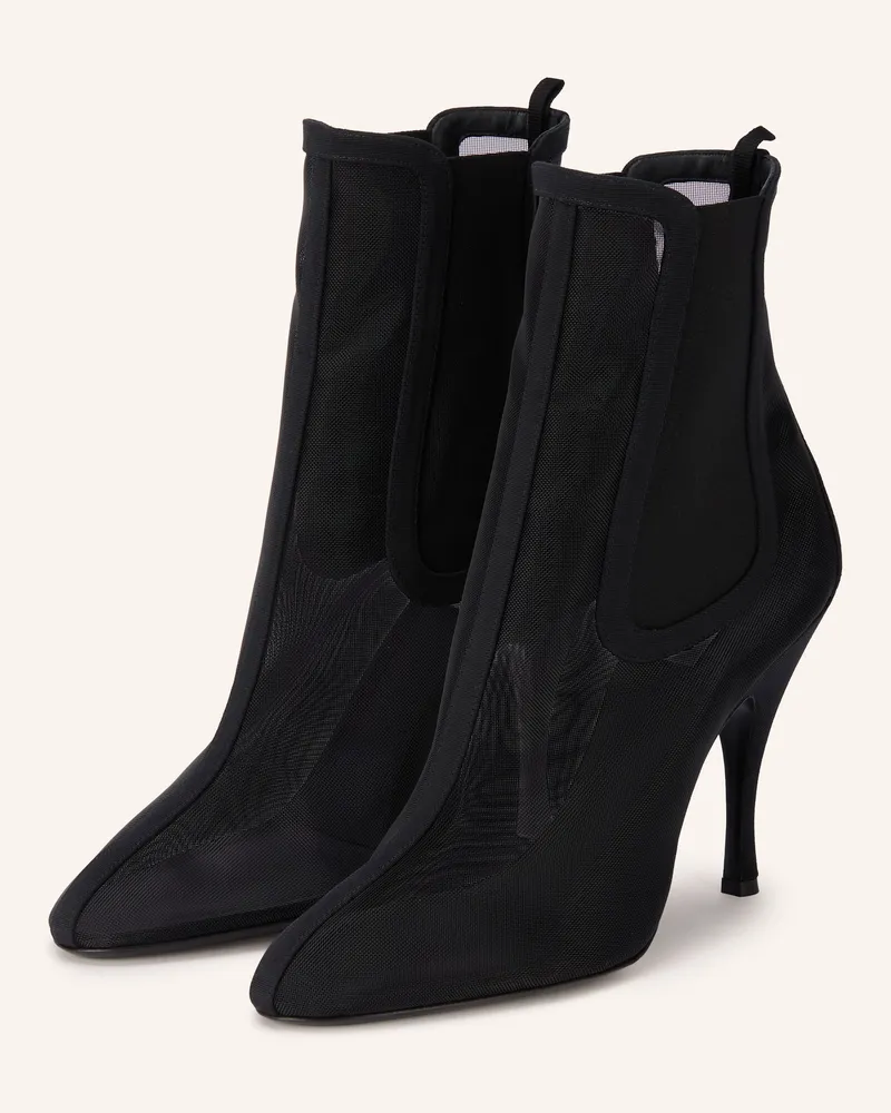 Alaïa Stiefeletten schwarz Schwarz