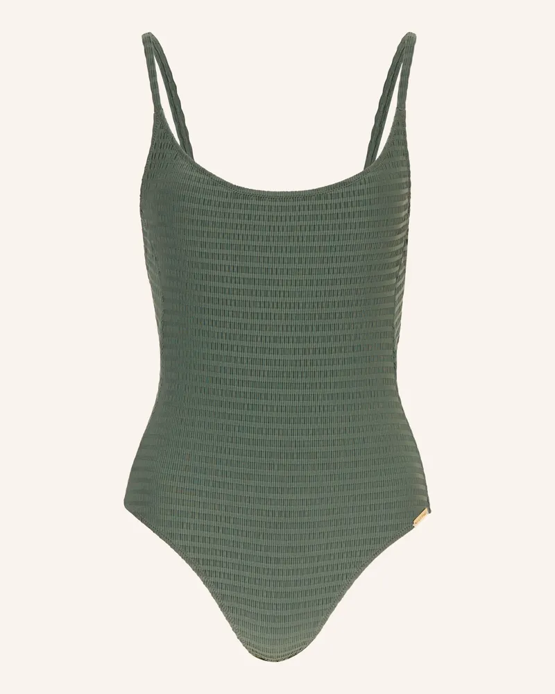 watercult Badeanzug Essential Twist gruen Grün