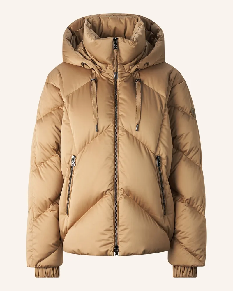 Bogner Daunenjacke braun Camel