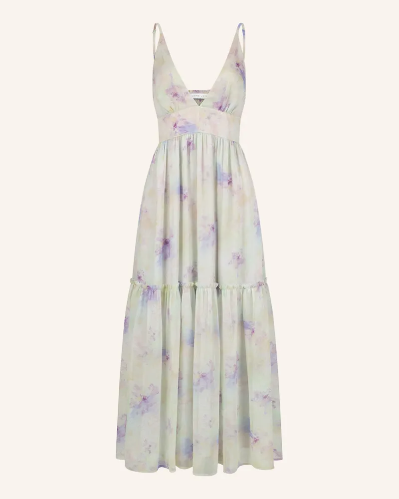 CLAIRE LUISE Feines Maxikleid Grün