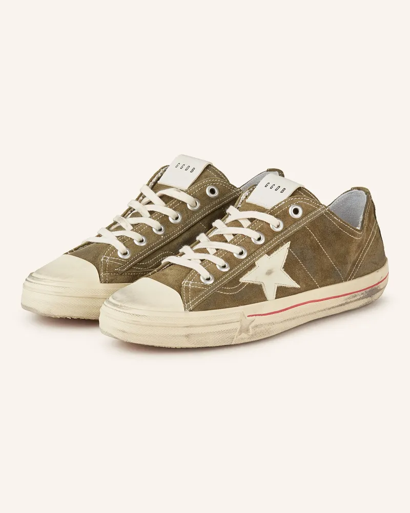Golden Goose Sneaker V-STAR 2 Oliv