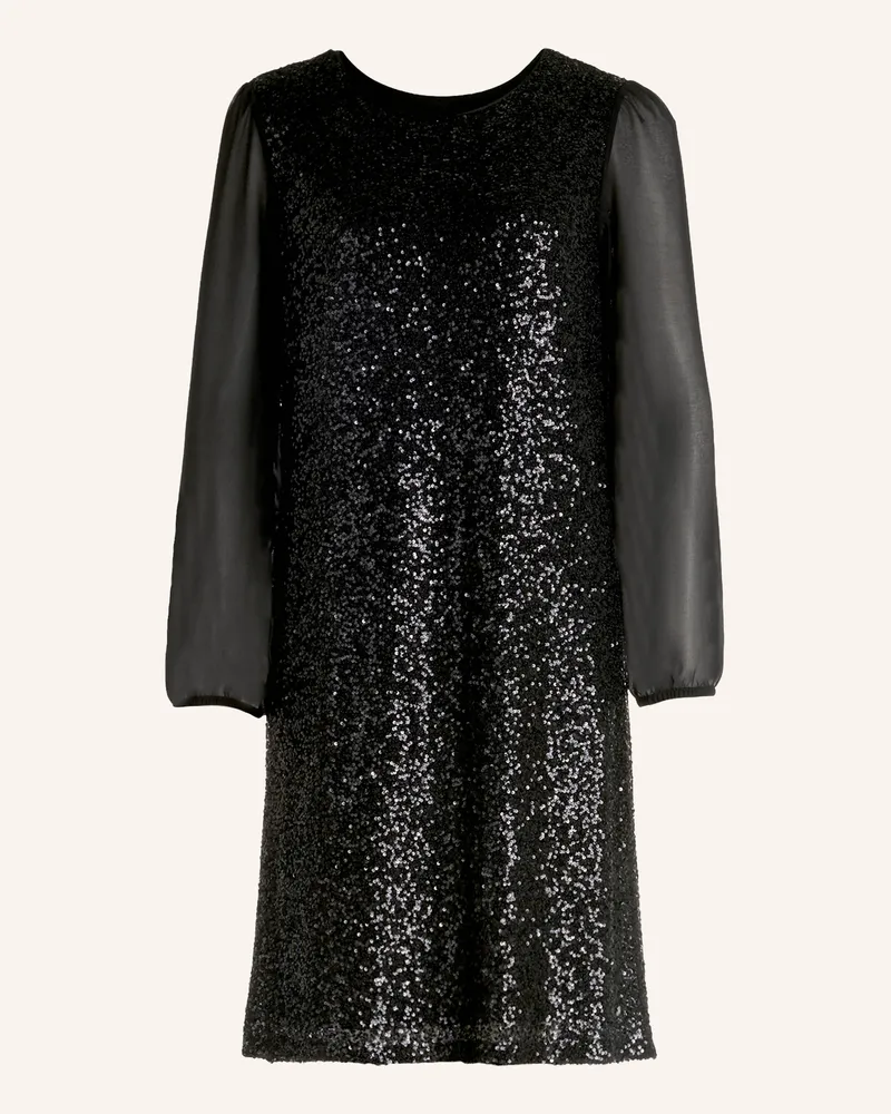 Betty Barclay Partykleid Mit Pailletten schwarz Schwarz