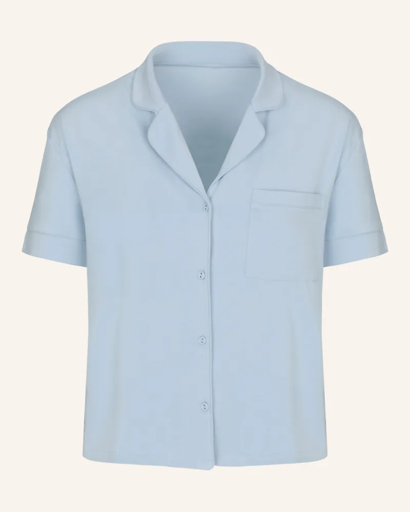 Hunkemöller Schlafshirt Essential Jersey blau Blau