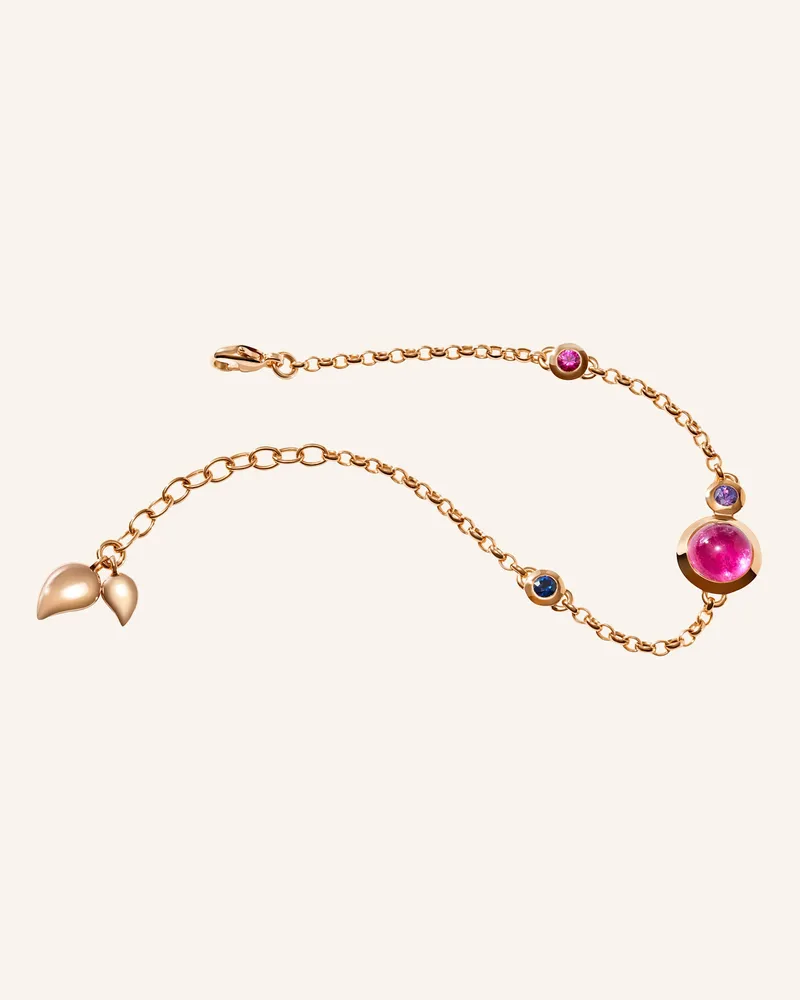 TAMARA COMOLLI Armband BRACELET BOUTON MINI CHAIN 'WILDBERRY' - SMALL/MEDIUM 18K Roségold Roségold