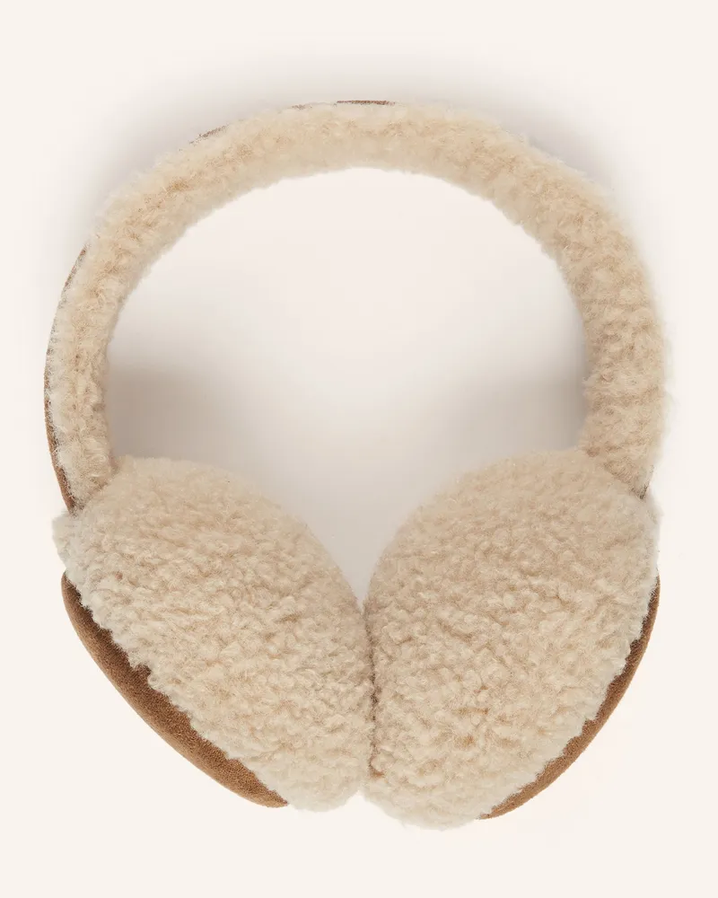 Loevenich Ohrenwärmer aus Teddyfell Beige
