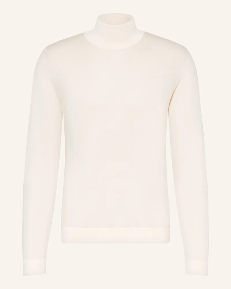 HUGO BOSS Rollkragenpullover MUSSO Creme