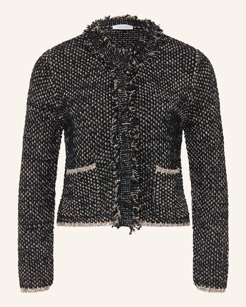 Darling Harbour Strickjacke schwarz Black