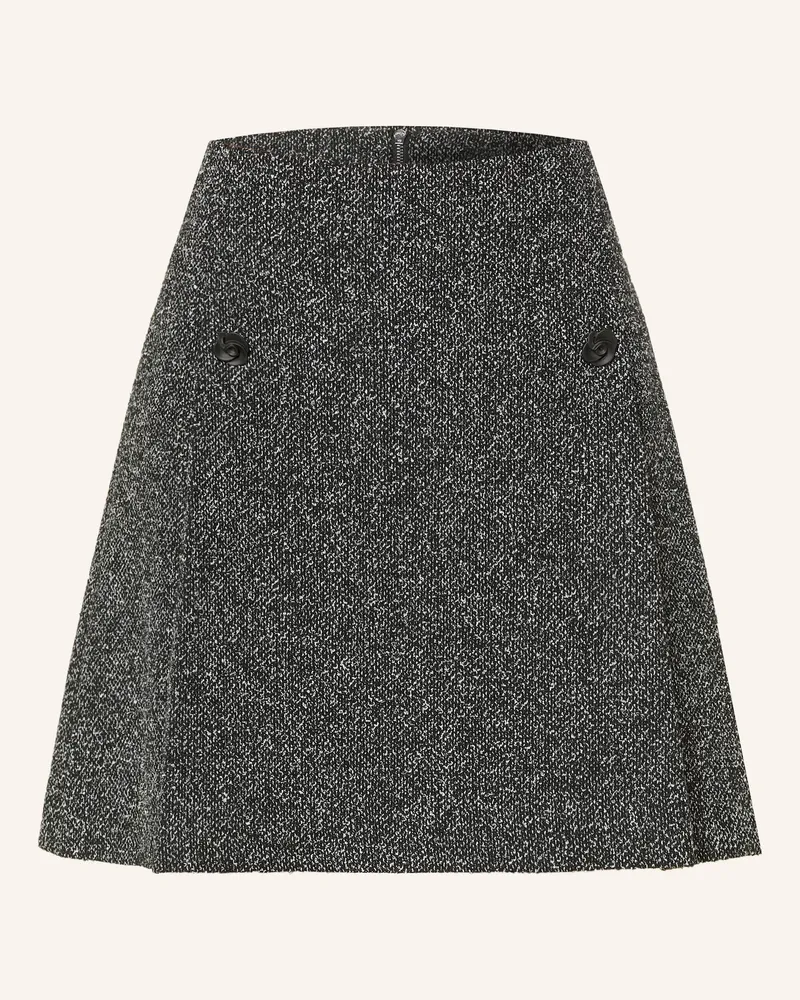 Ted Baker Bouclé-Rock Ekaas schwarz Schwarz