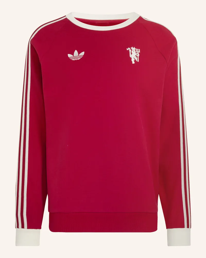 adidas Manchester United Originals Sweatshirt rot Rot