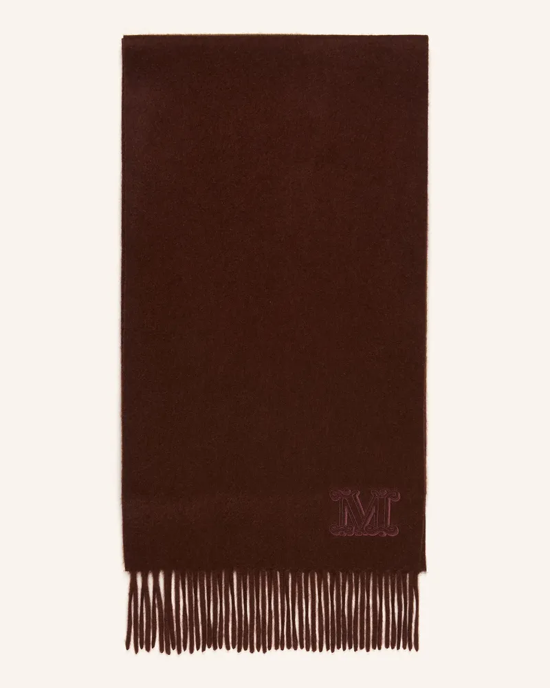 Max Mara Cashmere-Schal Alia braun Dunkelbraun