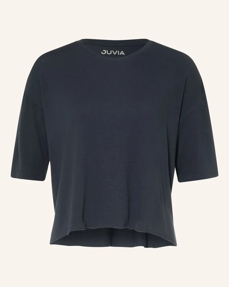 Juvia Shirt Florina Mit 3/4-Arm blau Dunkelblau