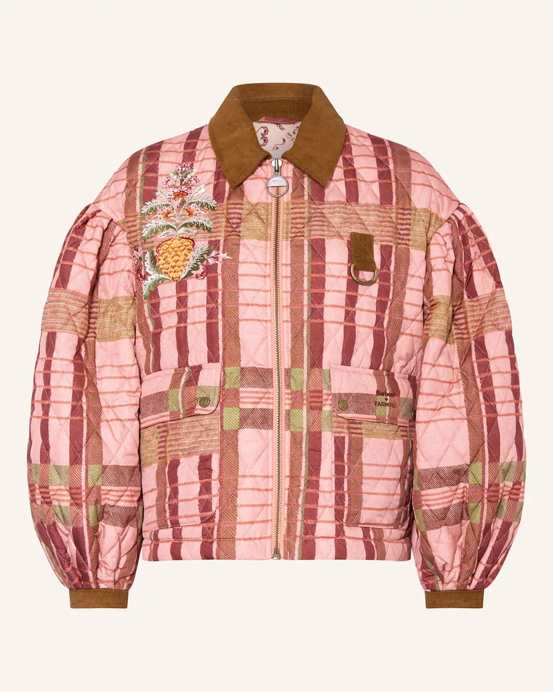 Barbour Steppblouson ANA-CLARA Rosa