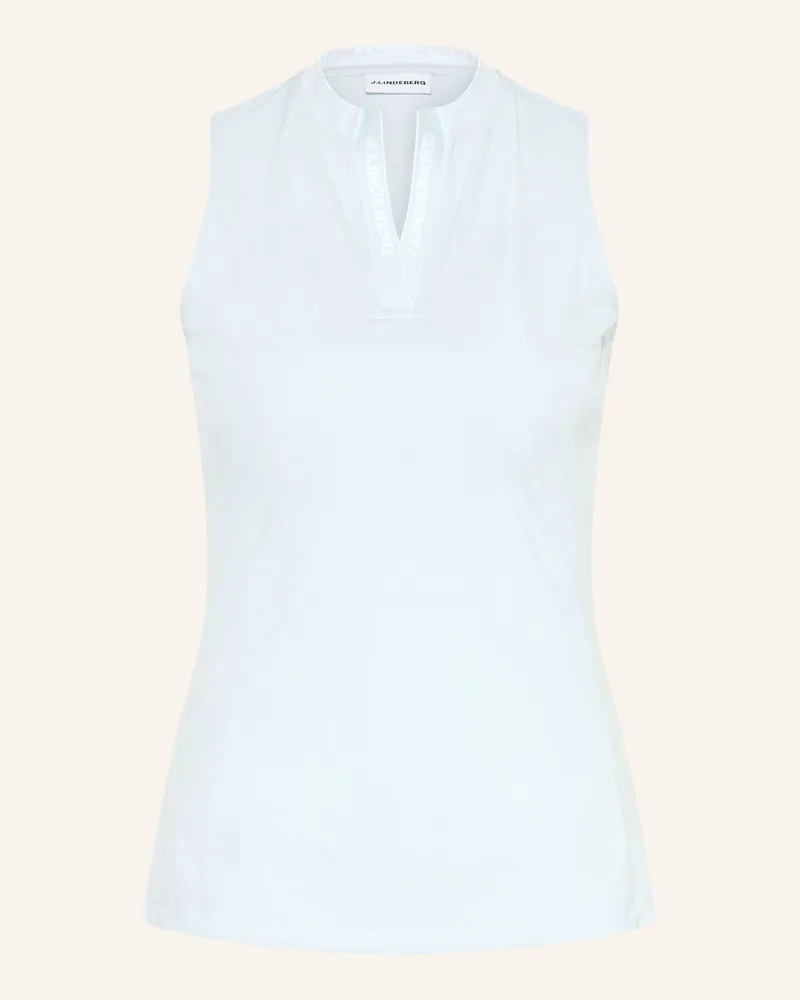 J.Lindeberg Tanktop blau Hellblau