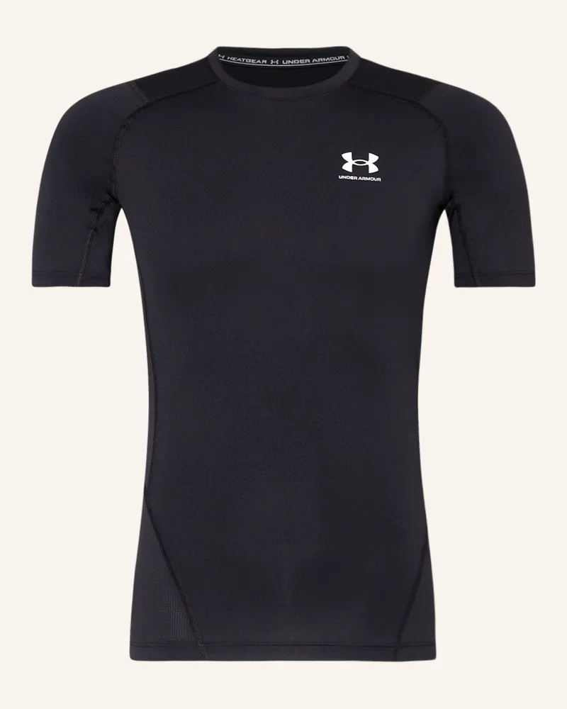 Under Armour T-Shirt Ua Heatgear® schwarz Schwarz