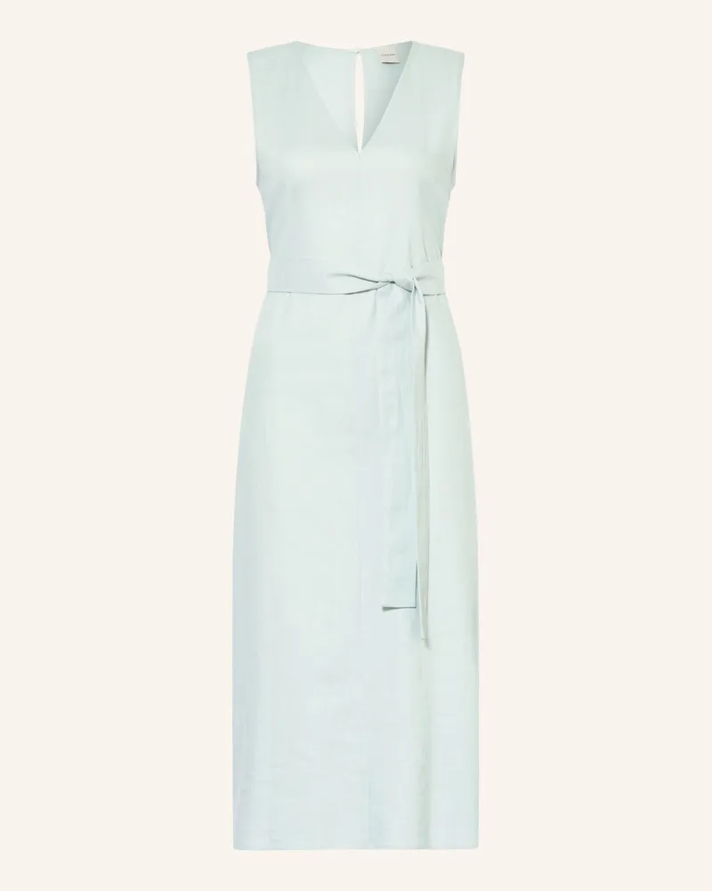 Calvin Klein Kleid Mit Leinen blau Mint