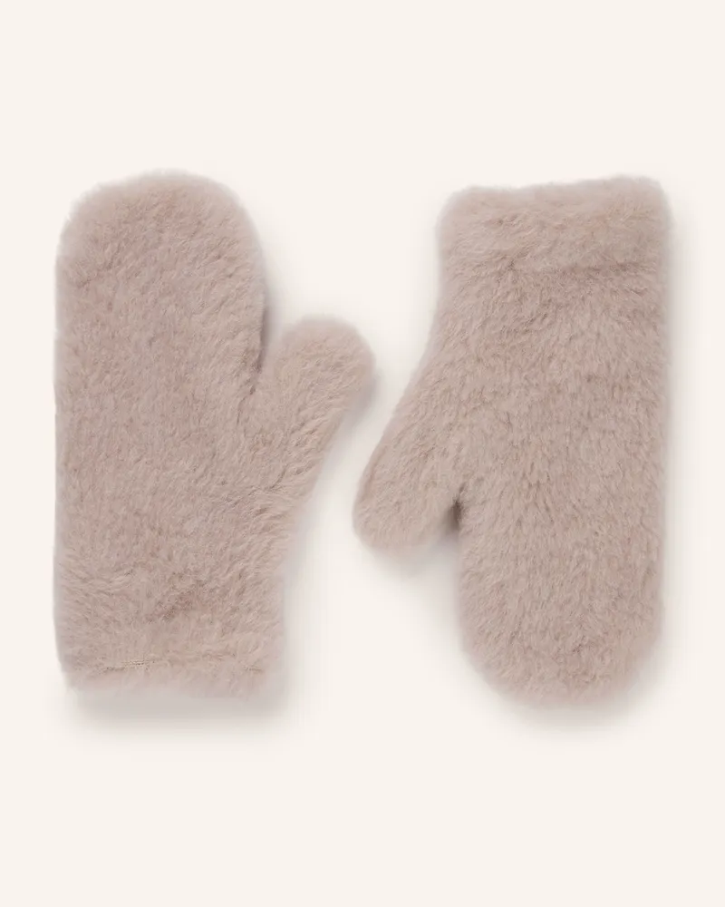 Max Mara Fäustlinge Ombrato Mit Cashmere beige Beige