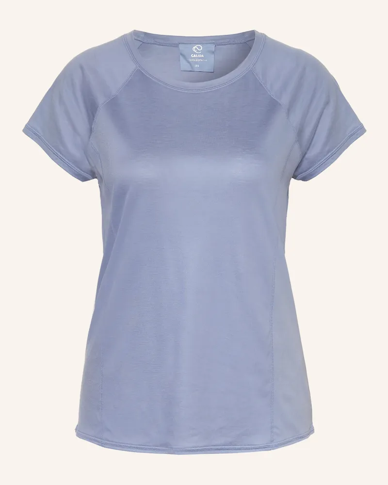 Calida Schlafshirt DSW COOLING Hellblau