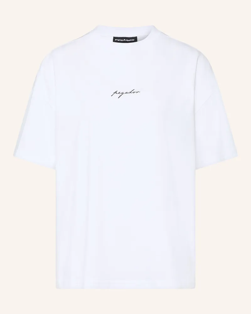 PEGADOR Oversized-Shirt Comillas weiss Weiss