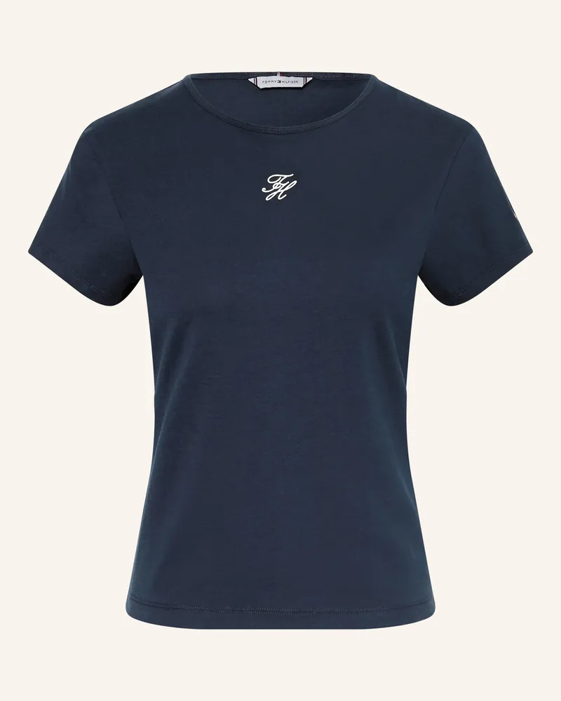Tommy Hilfiger T-Shirt blau Dunkelblau